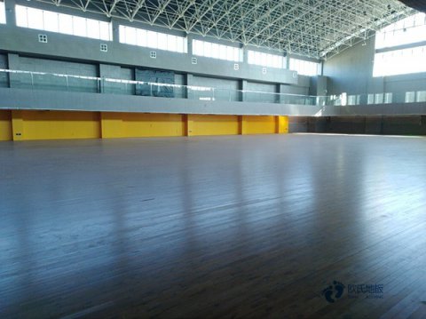 國標(biāo)運動館地板施工隊